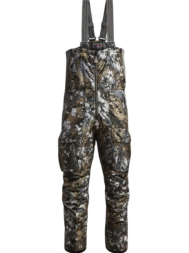 Incinerator Insulated Bib in Livid camouflage