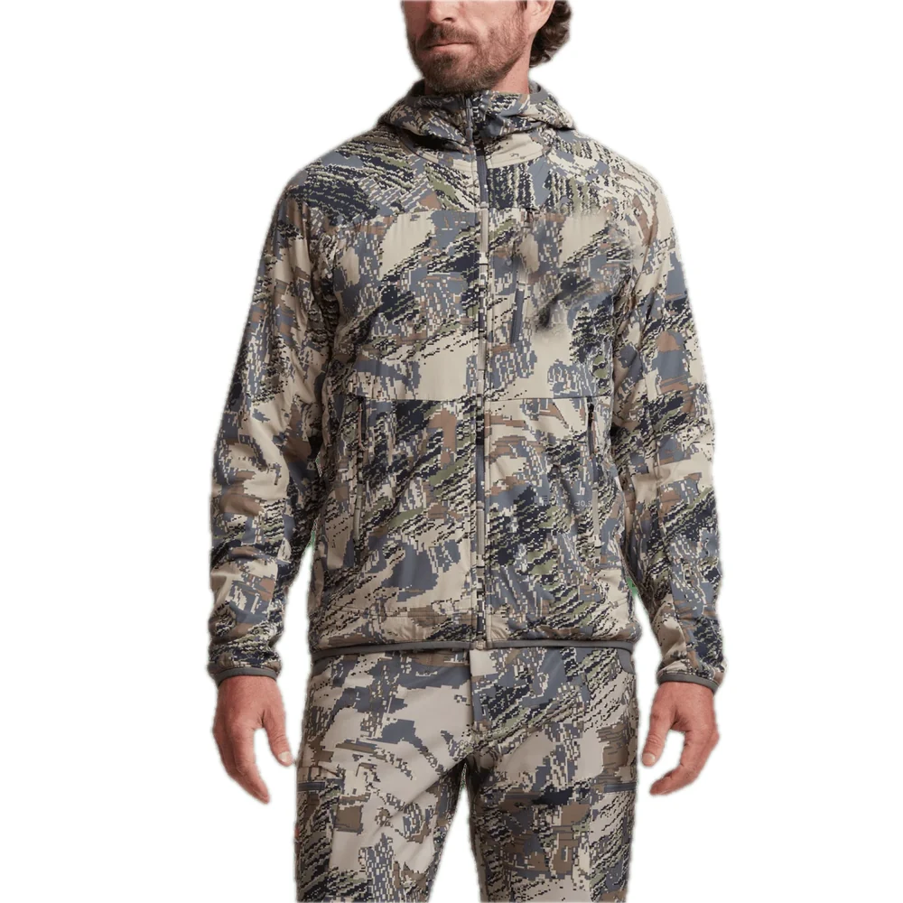 Ambient 100 Hooded Jacket in Livid camouflage