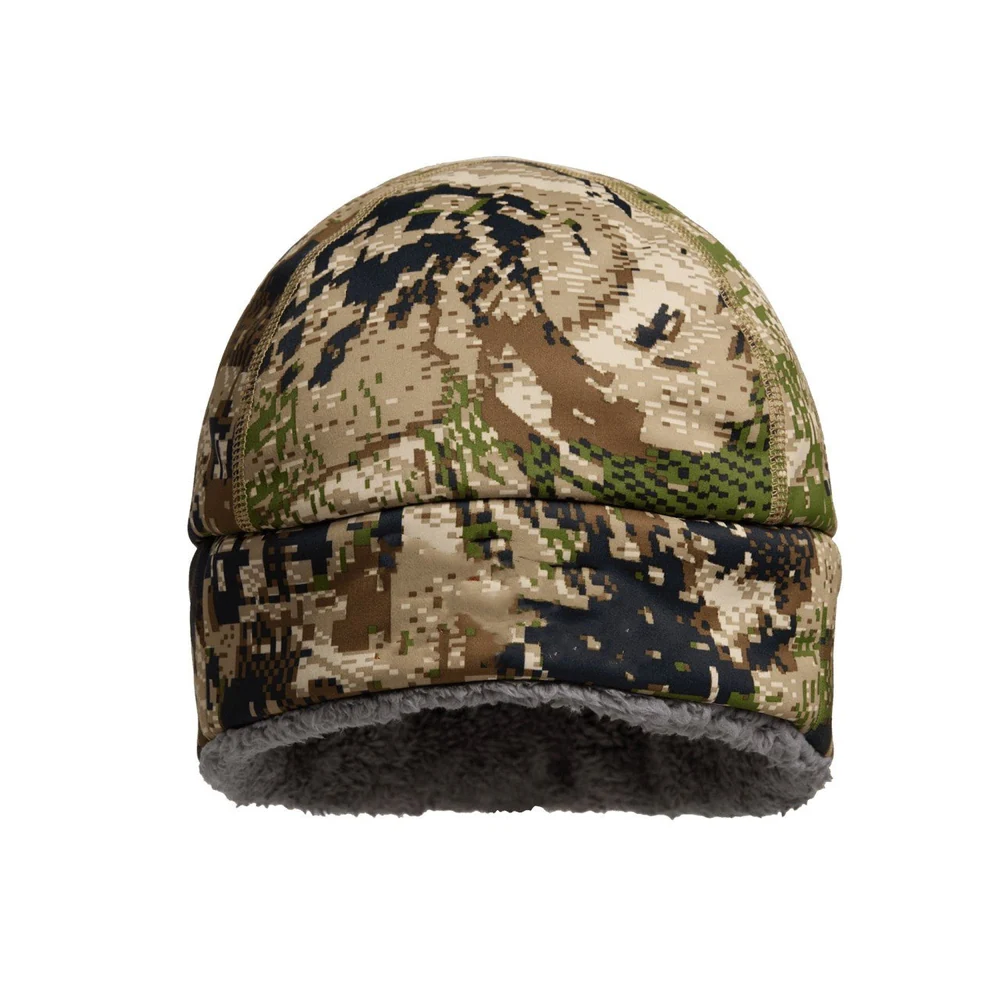 Boreal Fleece Beanie in Green camouflage
